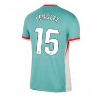 Atletico Madrid Clement Lenglet #15 Vieraspaita 2024-25 Lyhythihainen